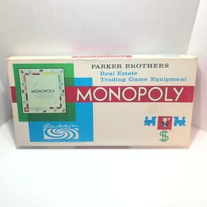 Parker Brothers 1964 Monopoly Game Complete